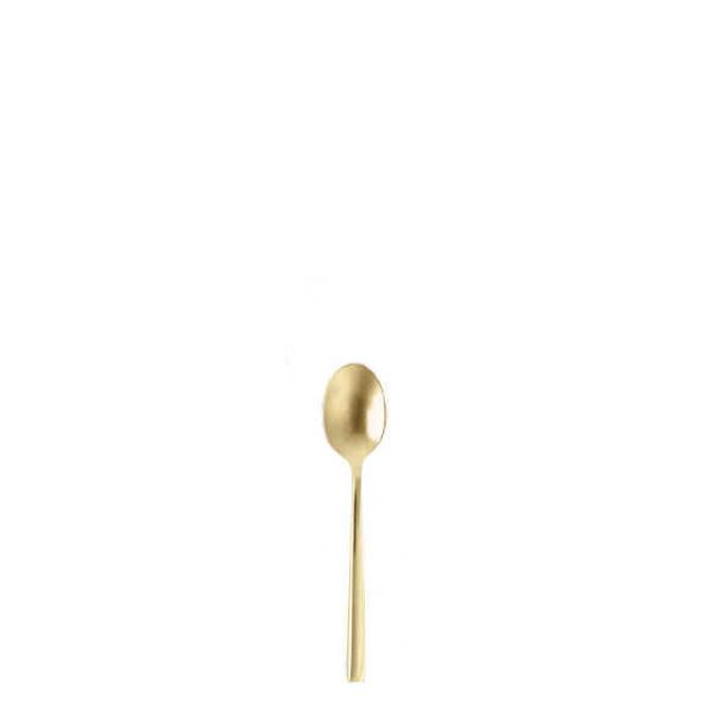 Rental store for Flatware Arezzo Gold Espresso Spoon in Tulsa OK