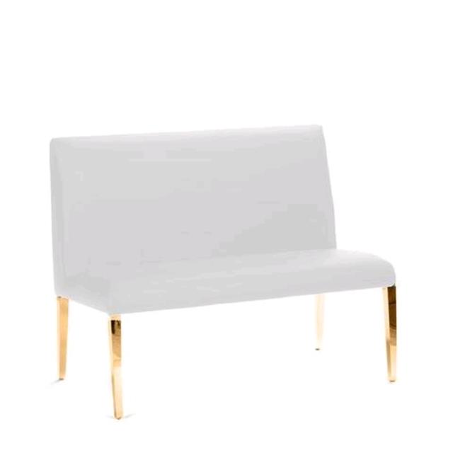Rental store for WALDORF WHITE GOLD BANQUETTE in Tulsa OK