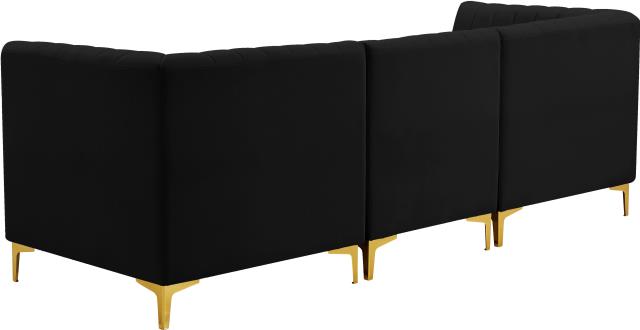 Where to find ALINA BLACK VELVET 3PC SOFA in Tulsa