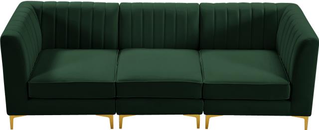 Where to find ALINA GREEN VELVET 3PC SOFA in Tulsa