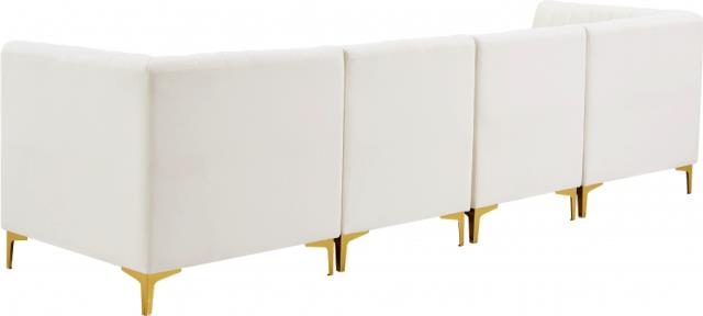 Where to find ALINA CREAM VELVET 4PC SOFA in Tulsa