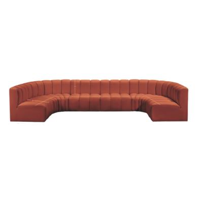 Where to find ARC Cognac VELVET 8pc D-SECTIONAL in Tulsa