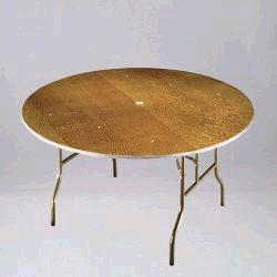 Rental store for 48  Round Umbrella Table Wood in Tulsa OK