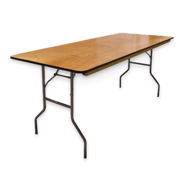 Rental store for Table 6  Rectangle Wood in Tulsa OK