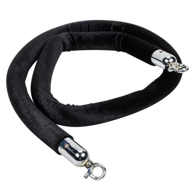 Rental store for 6  Black Rope for Chrome Stanchion in Tulsa OK
