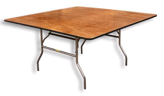 Rental store for Table 48 x48  SQUARE WOOD in Tulsa OK