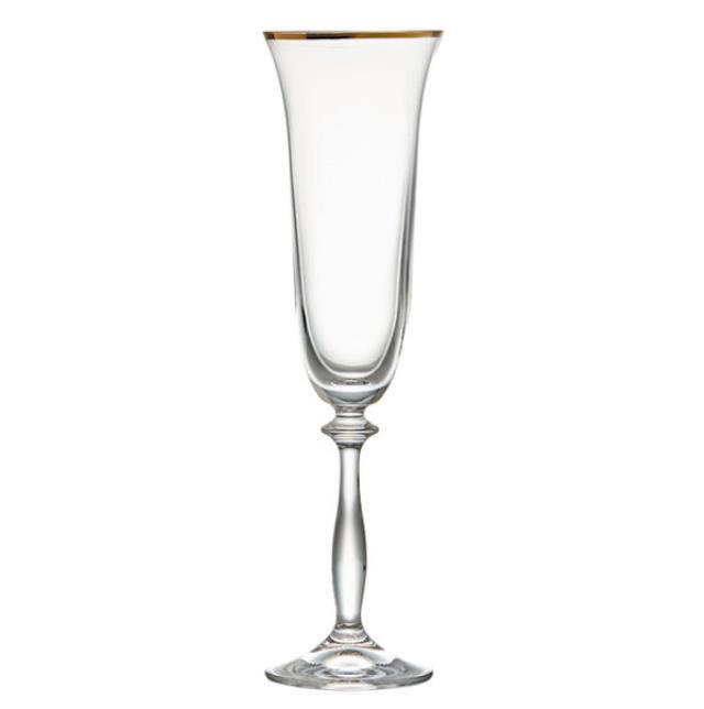 Rental store for Grace Gold Rim Champagne Flute in Tulsa OK