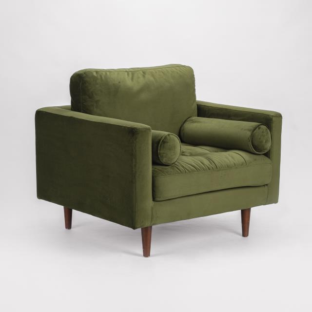 Where to find ROMA GREEN VELVET CHAIR in Tulsa