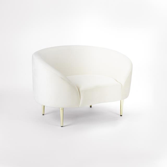Where to find Ritz Cream Velvet Chair in Tulsa
