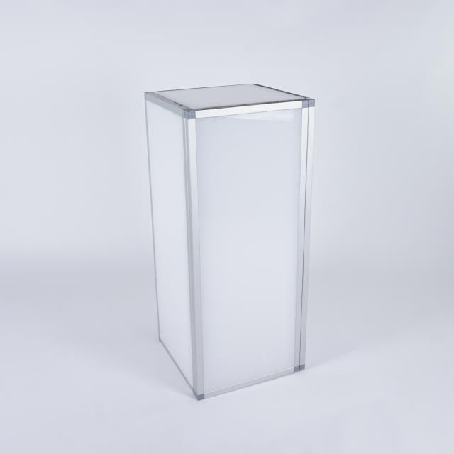 Rental store for 18X42 White Acrylic Bistro Table in Tulsa OK