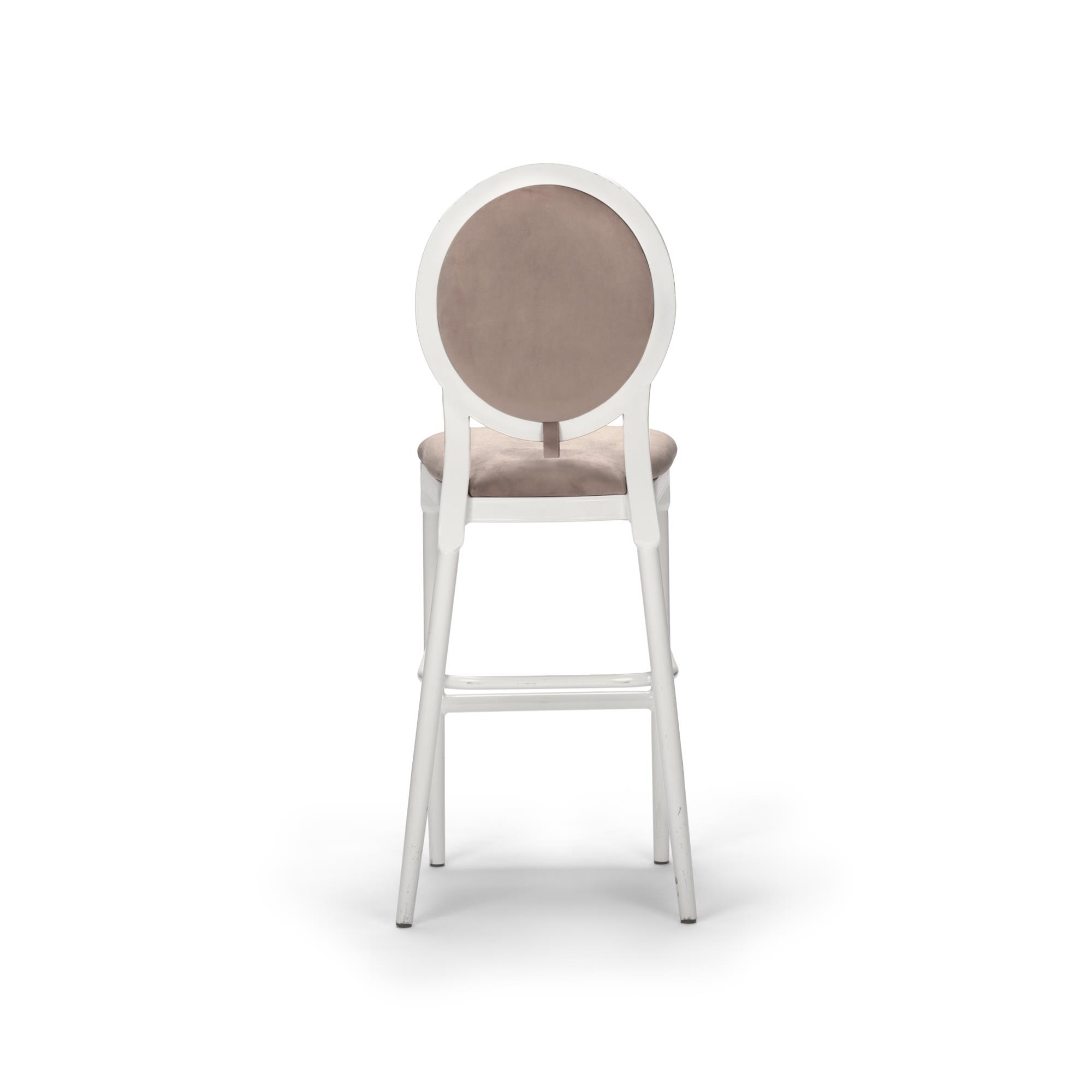 Where to find Barstool Louis White w Dusty Rose Pink in Tulsa
