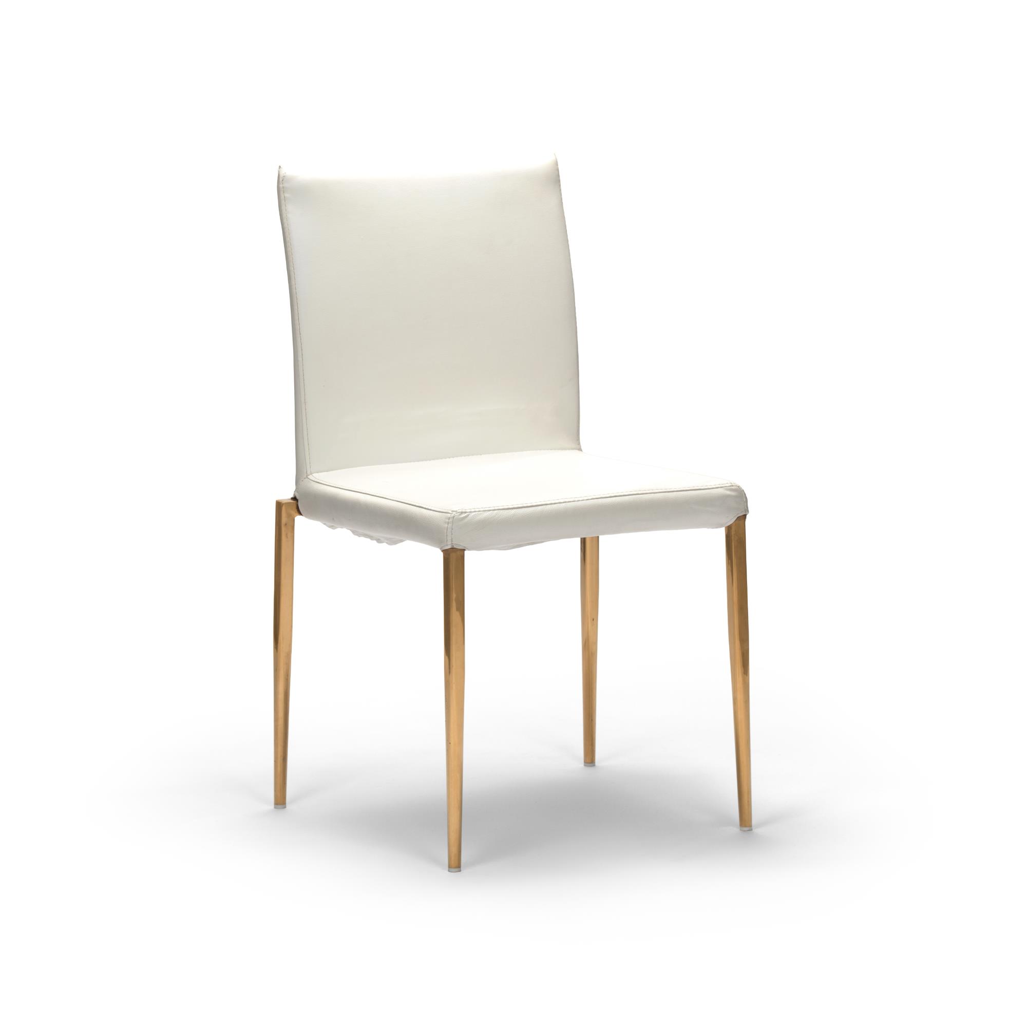 Rental store for DELANO GOLD   WHITE CHAIR in Tulsa OK