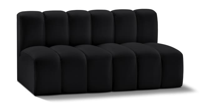 Rental store for ARC BLACK VELVET 2pc STRAIGHT SECTIONAL in Tulsa OK