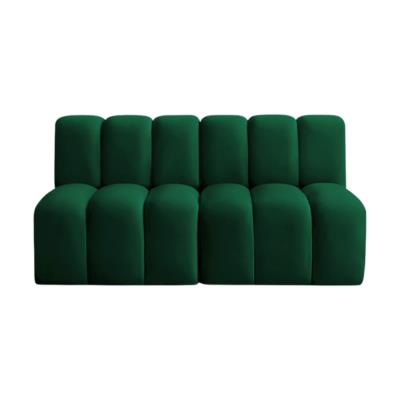 Rental store for ARC Green VELVET 2pc STRAIGHT SECTIONAL in Tulsa OK