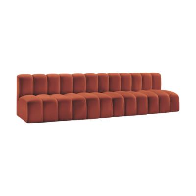 Rental store for ARC Cognac VELVET 4pc STRAIGHT SECTIONAL in Tulsa OK
