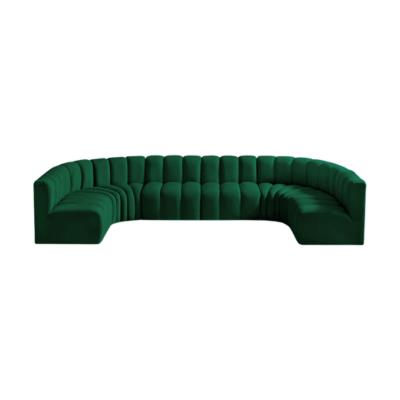 Rental store for ARC Green VELVET 8pc D-SECTIONAL in Tulsa OK