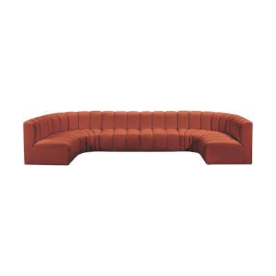 Rental store for ARC Cognac VELVET 8pc D-SECTIONAL in Tulsa OK