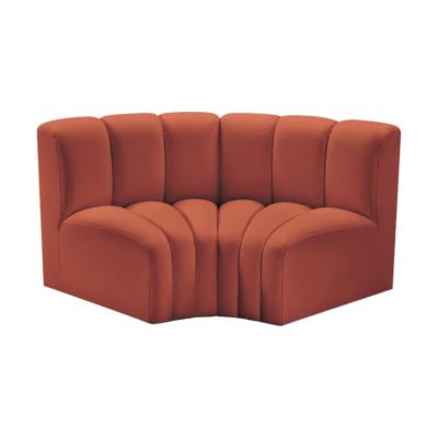 Rental store for ARC Cognac VELVET 2pc CURVED SECTIONAL in Tulsa OK