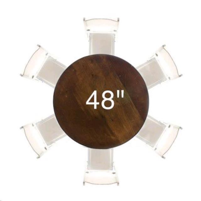 Rental store for Table 48  Round Wood in Tulsa OK