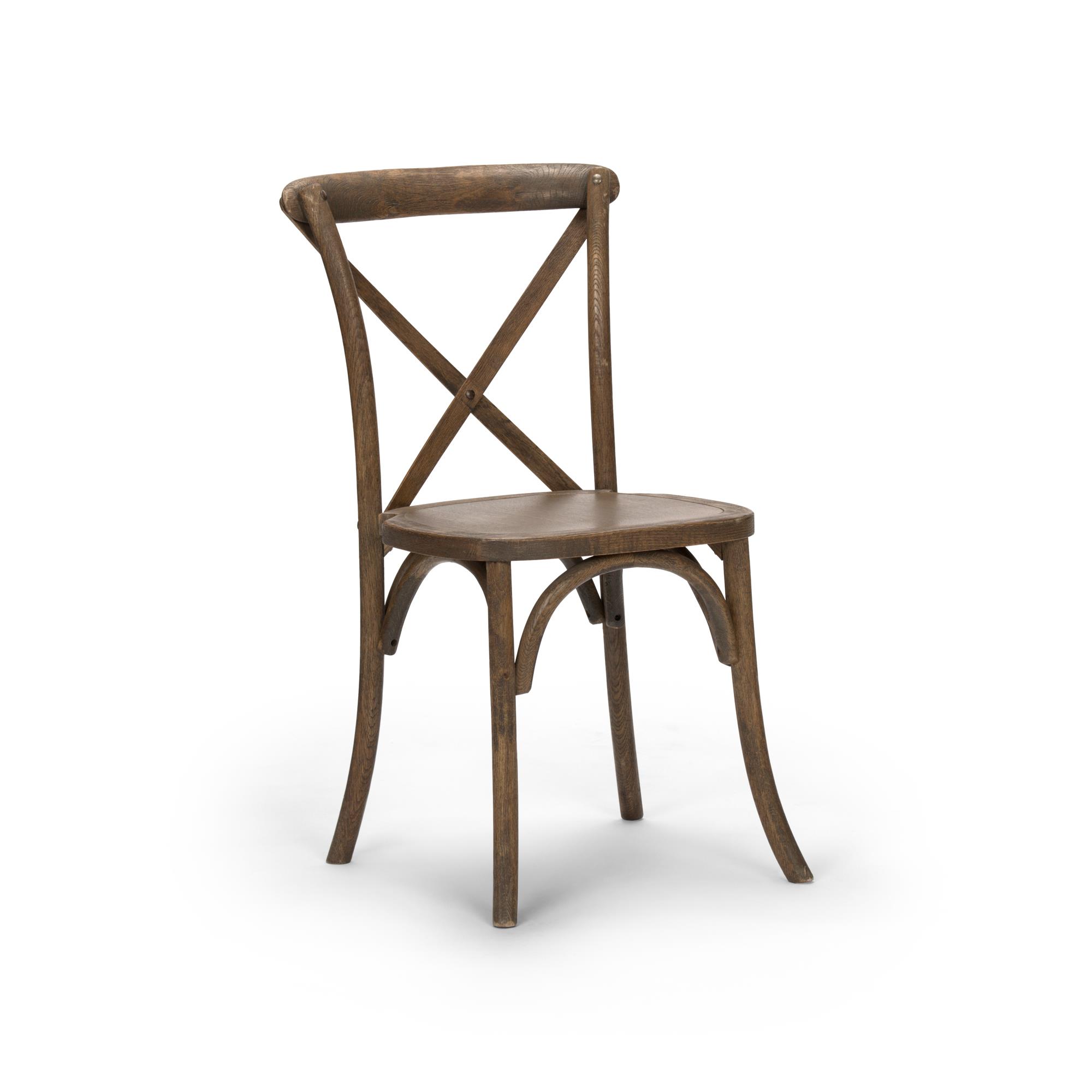 Rental store for Rustic Crossback Chair in Tulsa OK