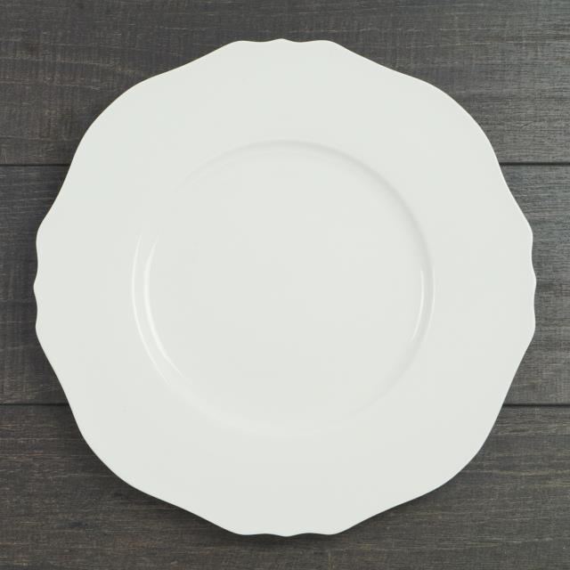 Rental store for Contessa White Charger Plate 12 in Tulsa OK