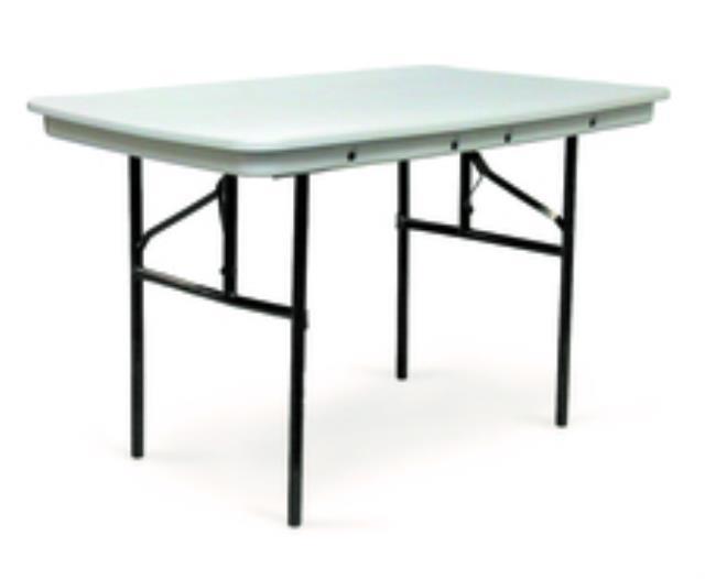 Rental store for Table 4 L x 30 W Rectangle Plastic in Tulsa OK