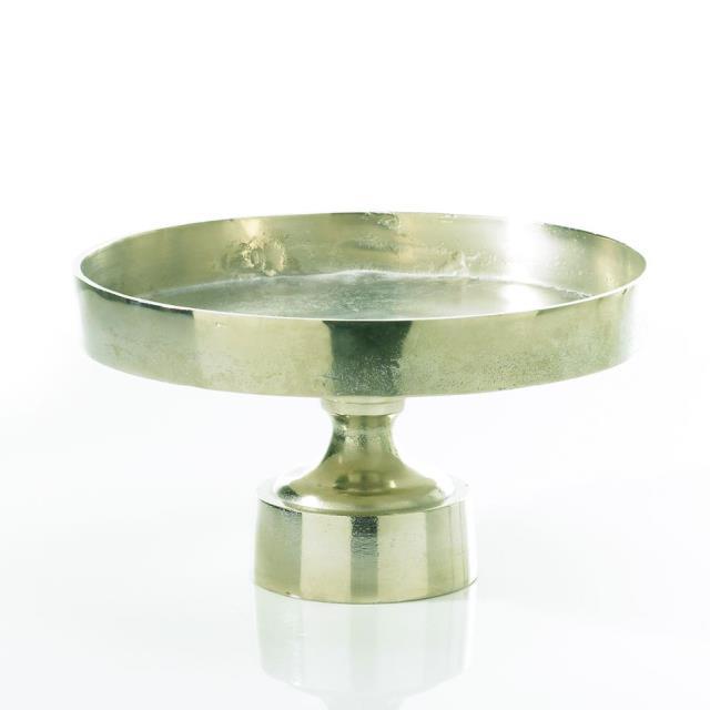 Rental store for Cake Stand Nickel Cake Plate 8.5x15 in Tulsa OK