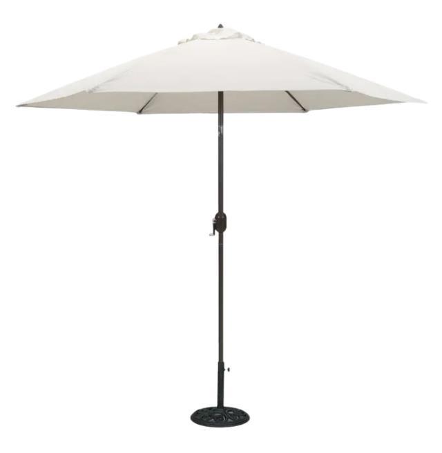 Rental store for 9  Natural Umbrella w Metal Crank in Tulsa OK