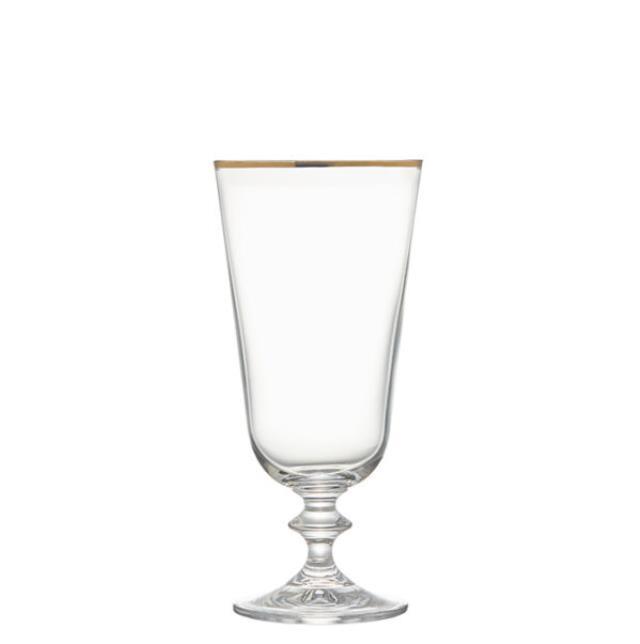 Rental store for Grace Gold Rim Water Goblet in Tulsa OK