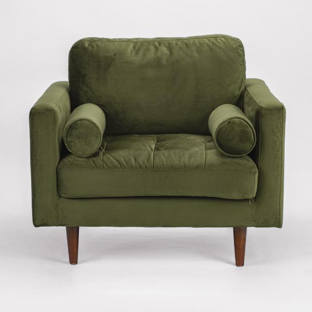 Rental store for ROMA GREEN VELVET CHAIR in Tulsa OK