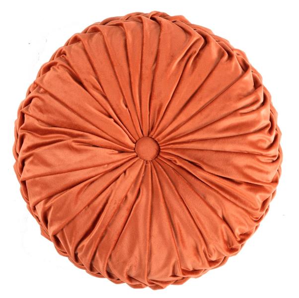 Rental store for Boho Pleated Pillow Burnt Orange in Tulsa OK