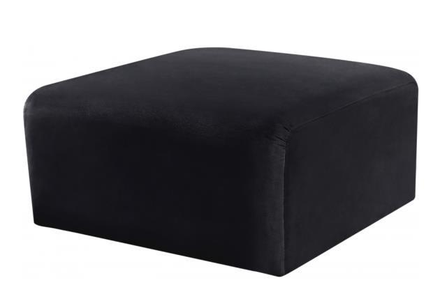 Rental store for Arc Black Velvet Ottoman in Tulsa OK
