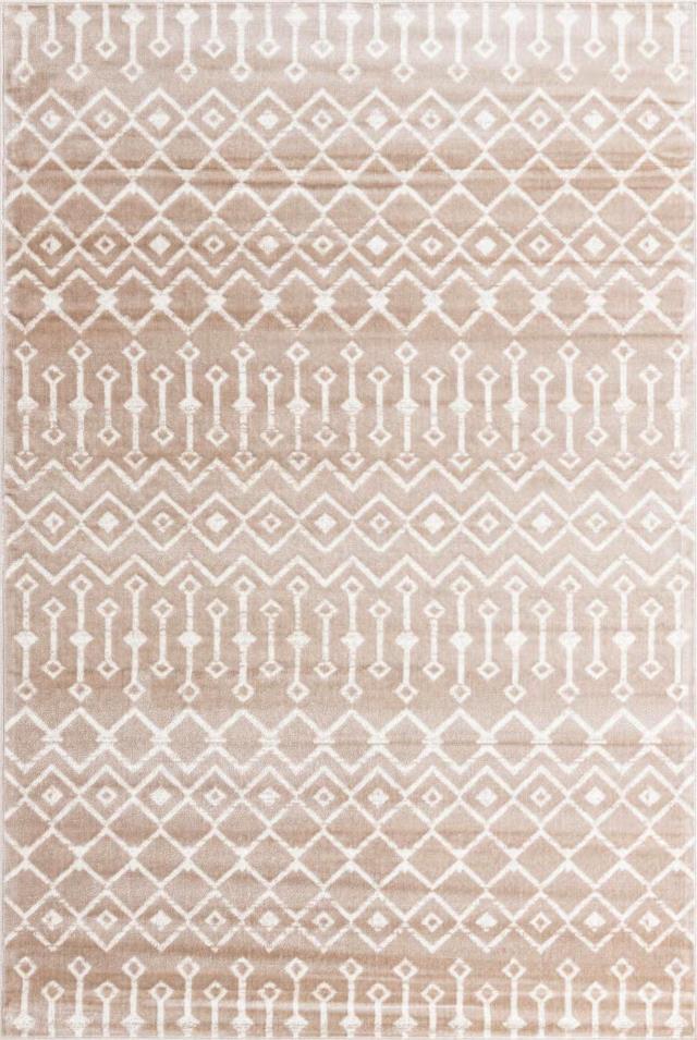 Rental store for Beige Moroccan Trellis 6 x9  Rug in Tulsa OK