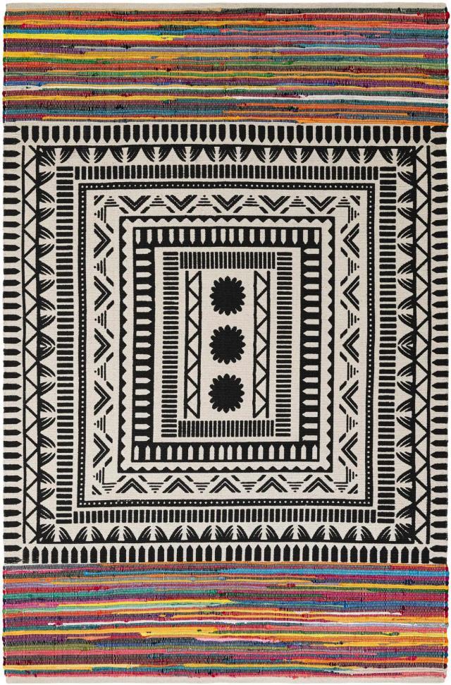 Rental store for Multi-Color 6 x9  Chindi Cotton Rug in Tulsa OK