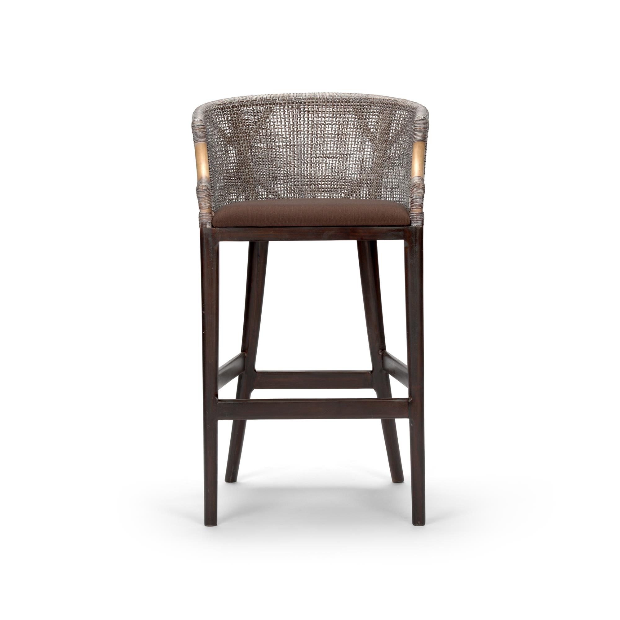 Where to find Brando Dark Brown Counter Barstool in Tulsa