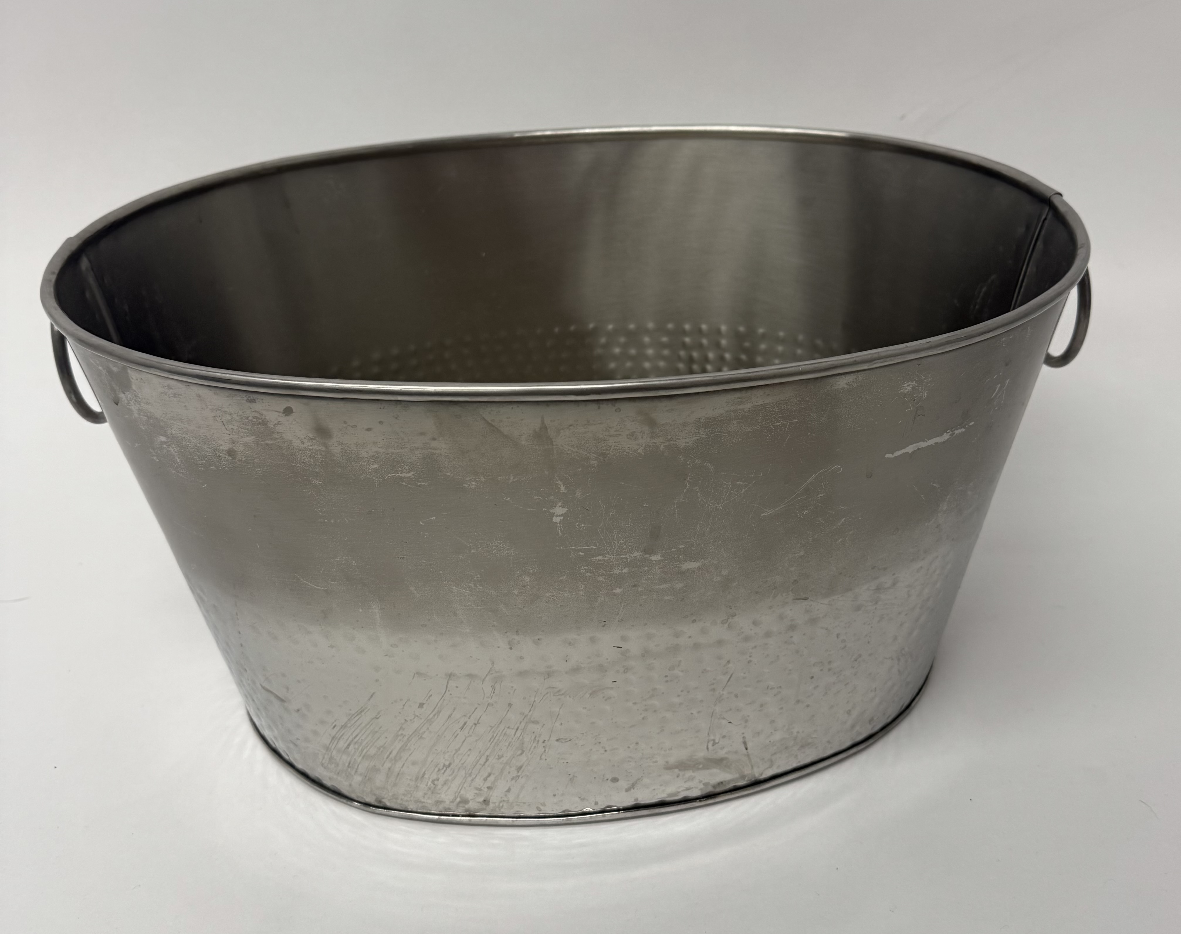 Rental store for Hammered Beverage Tub   SS 18 L x 14 W in Tulsa OK
