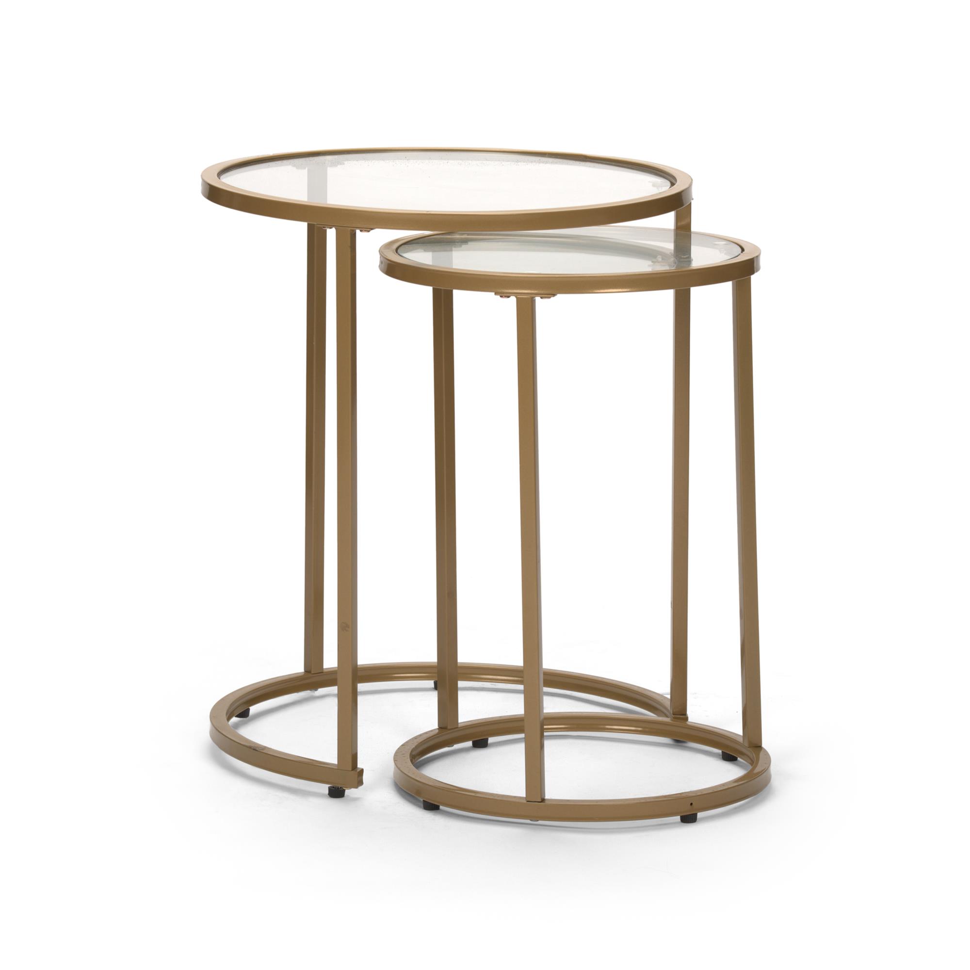 Rental store for Solera Gold Nesting Side Tables  2 in Tulsa OK