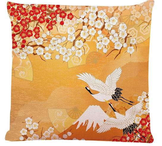 Rental store for Japanese Kimono Print Pillow in Tulsa OK