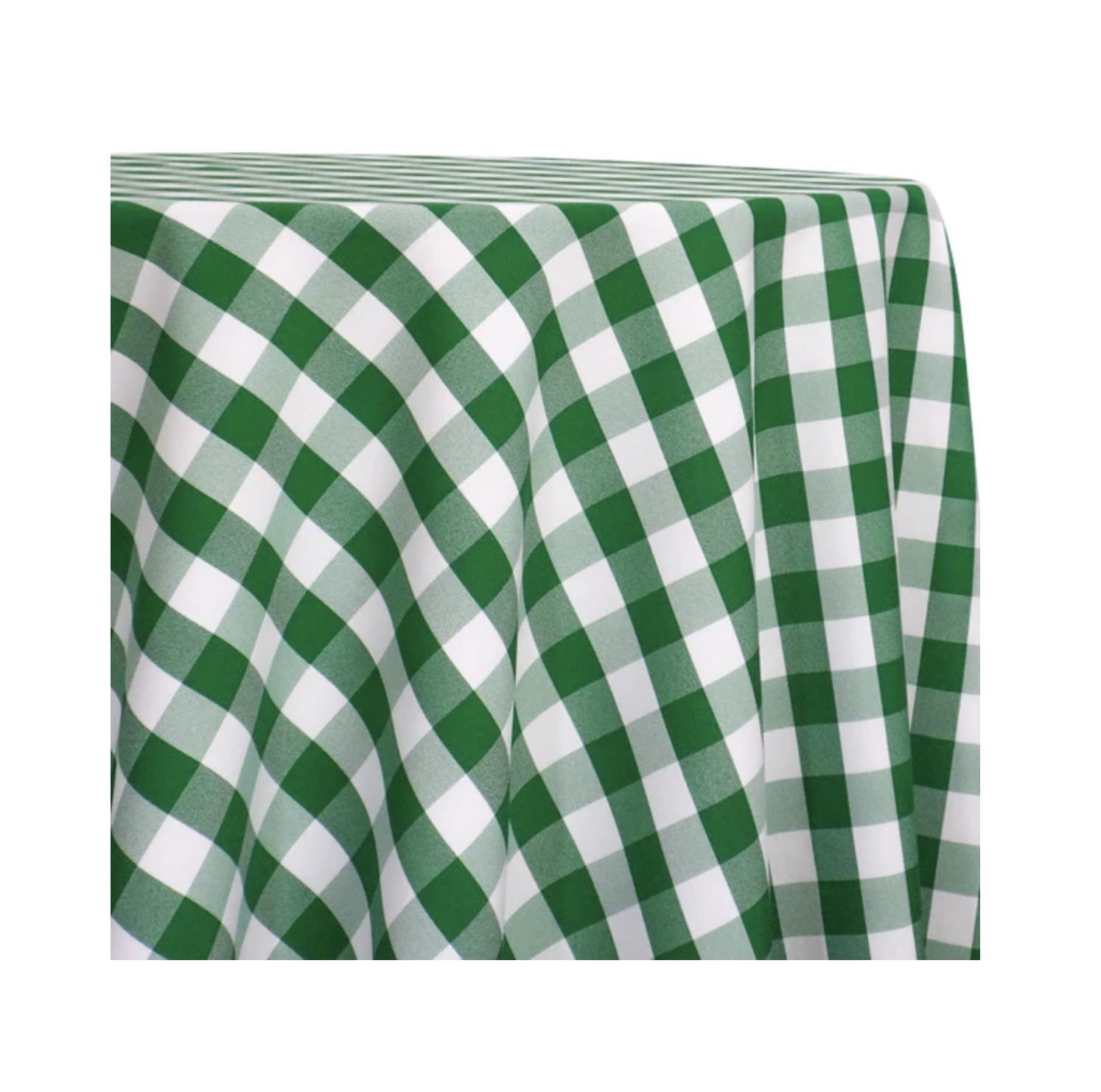 Rental store for Green and White Check Polyeester in Tulsa OK