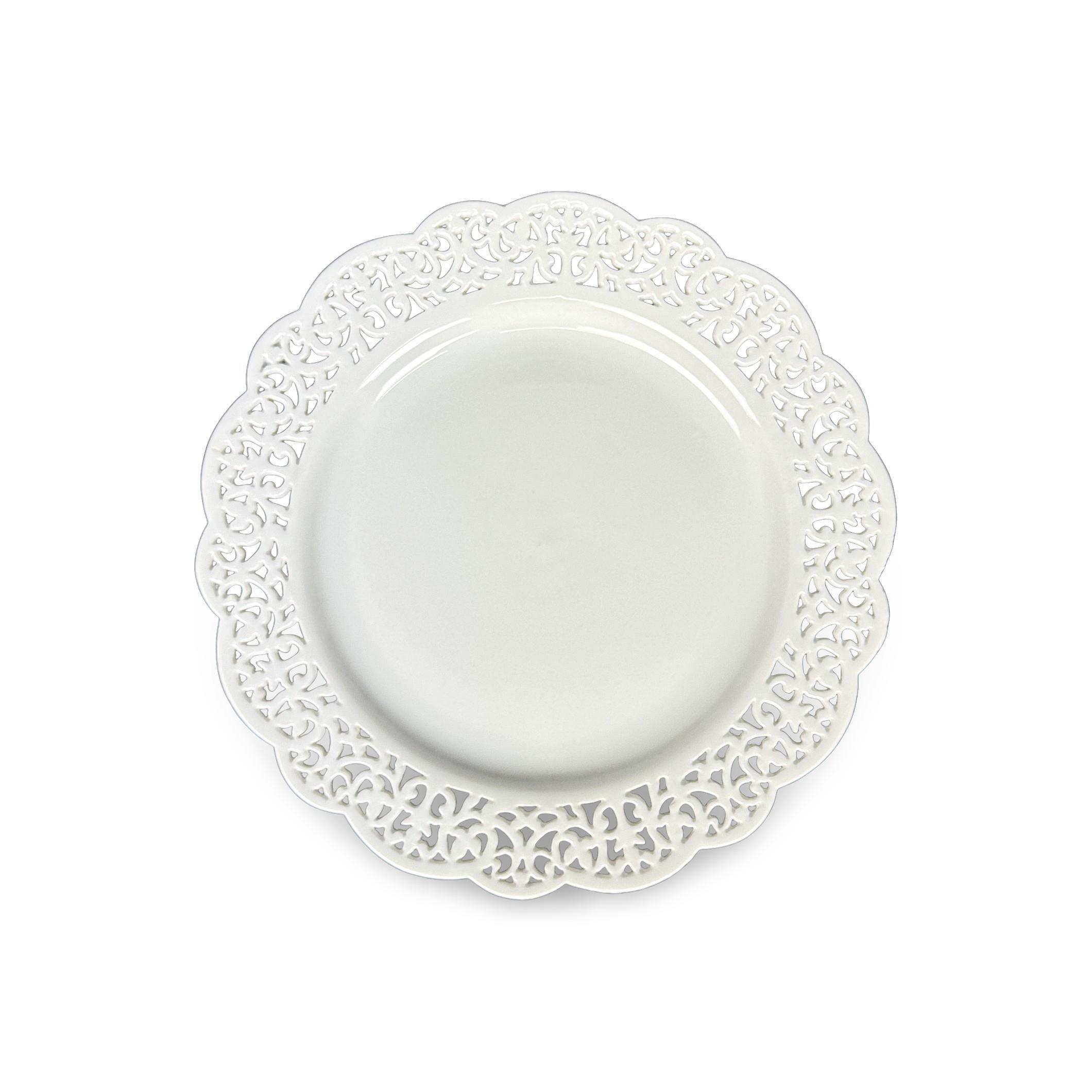 Rental store for White Lace Salad Plate in Tulsa OK