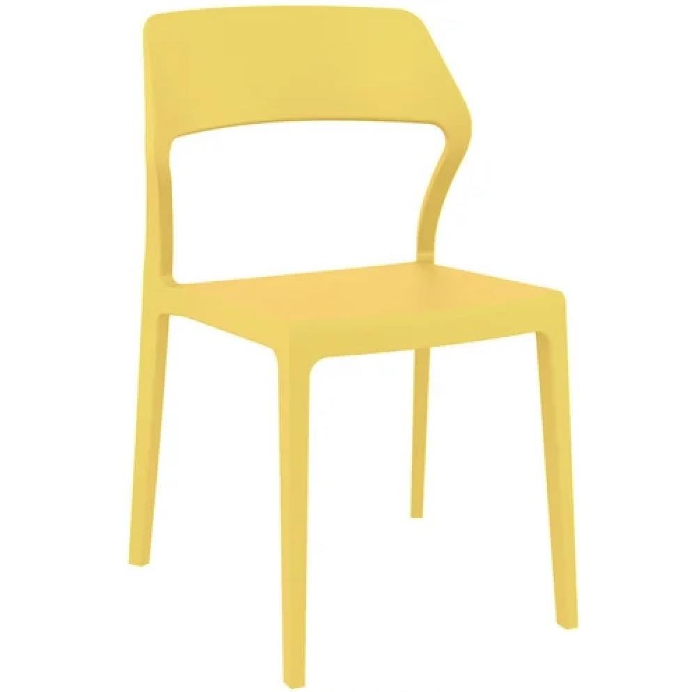 Rental store for Sol Yellow Resin Chair in Tulsa OK