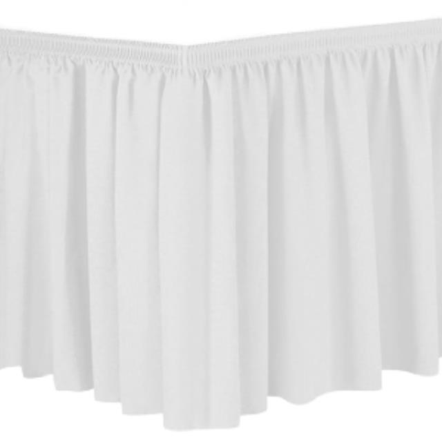 Rental store for WHITE POLY SKIRTING in Tulsa OK