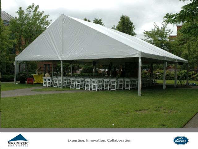 Rental store for 40  WIDE BY X  MAXI TUBE GABLE TENT in Tulsa OK