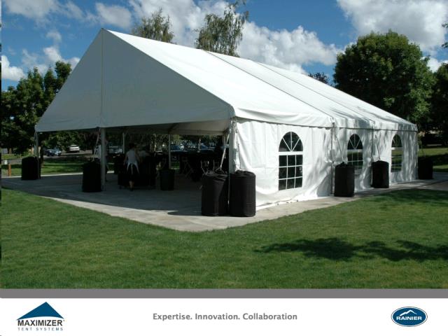 Rental store for 30  WIDE BY X  MAXI TUBE GABLE TENT in Tulsa OK